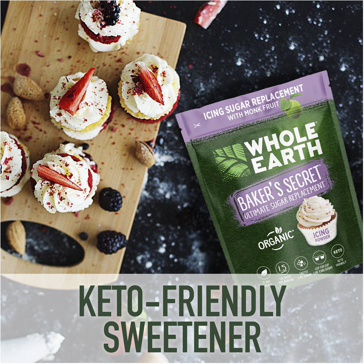 Whole Earth Icing Sugar Replacement 220g Woolworths