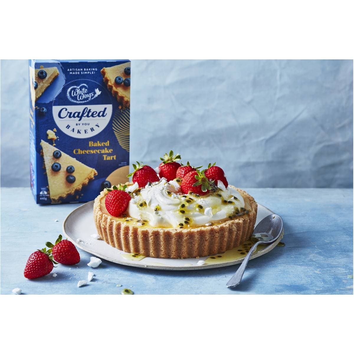 White Wings Baked Cheesecake Tart Mix 440g Woolworths