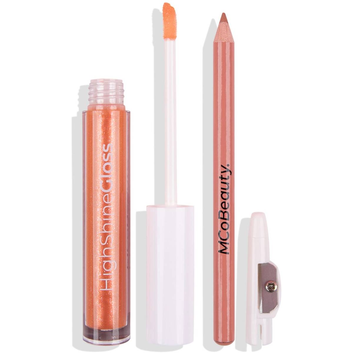 Mcobeauty Lip Liner & High Shinegloss Set Punch Each Woolworths