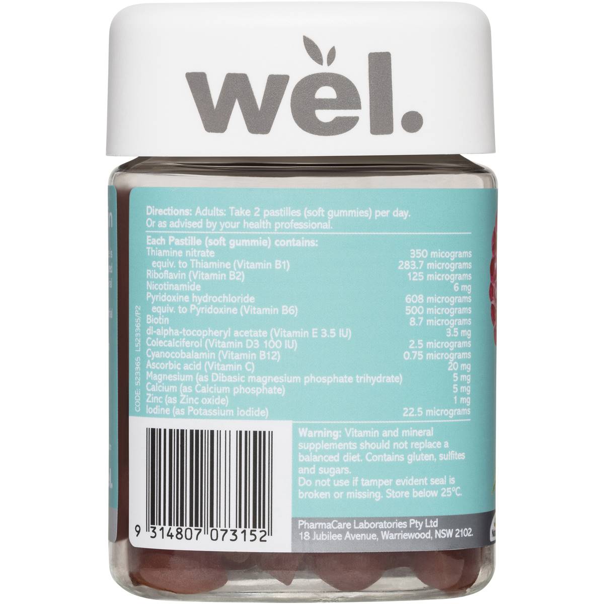 Nature's Way Wel Balanced Multi Vitamin Gummies 60 Pack Woolworths
