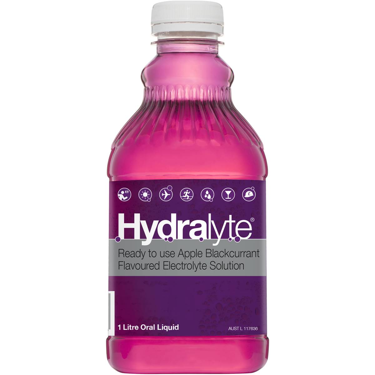 Hydralyte Ready To Drink Electrolyte Solution Apple Blackcurrant 1l ...