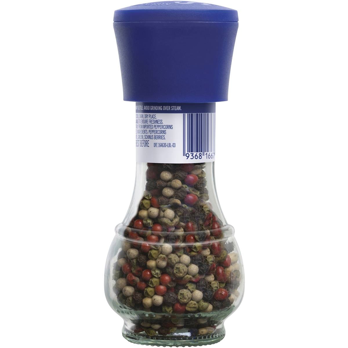 Saxa Four Seasons Pepper Grinder 35g Woolworths