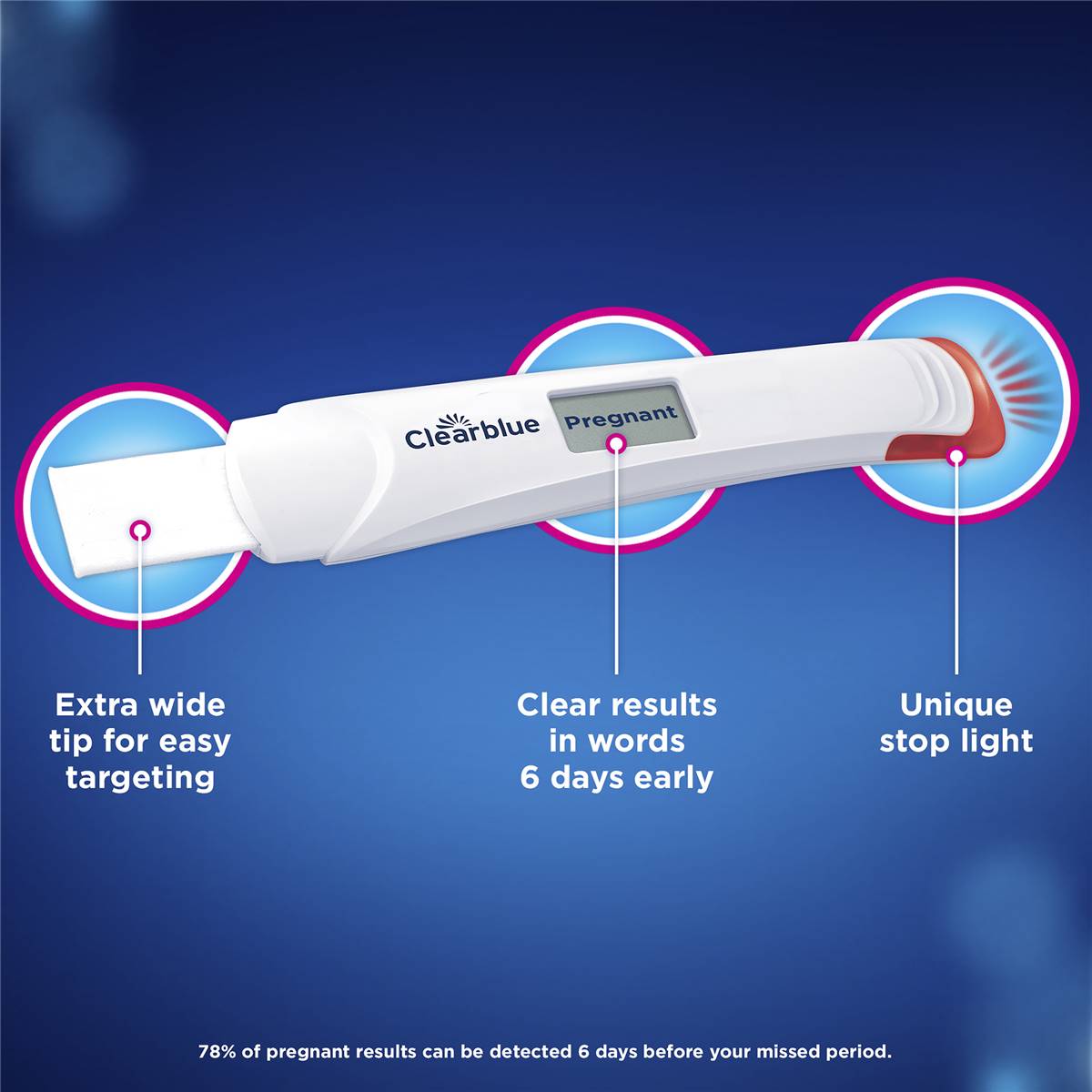 Clearblue Digital Ultra Early Pregnancy Test Each | Woolworths