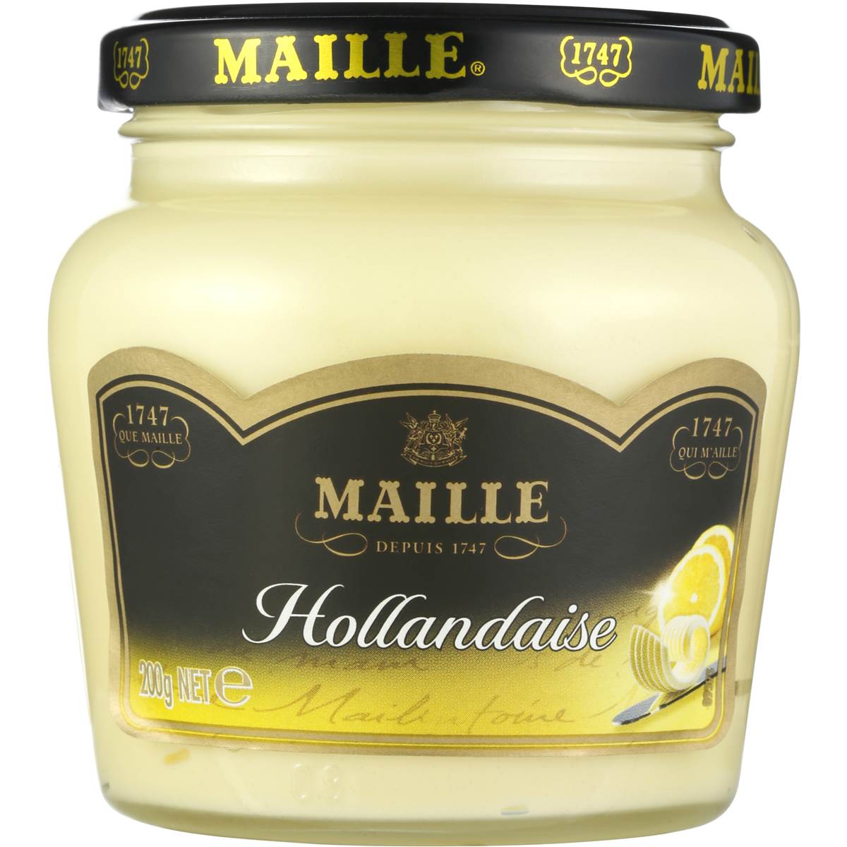 Maille Hollandaise Cream Sauce With Lemon Juice 200ml Woolworths