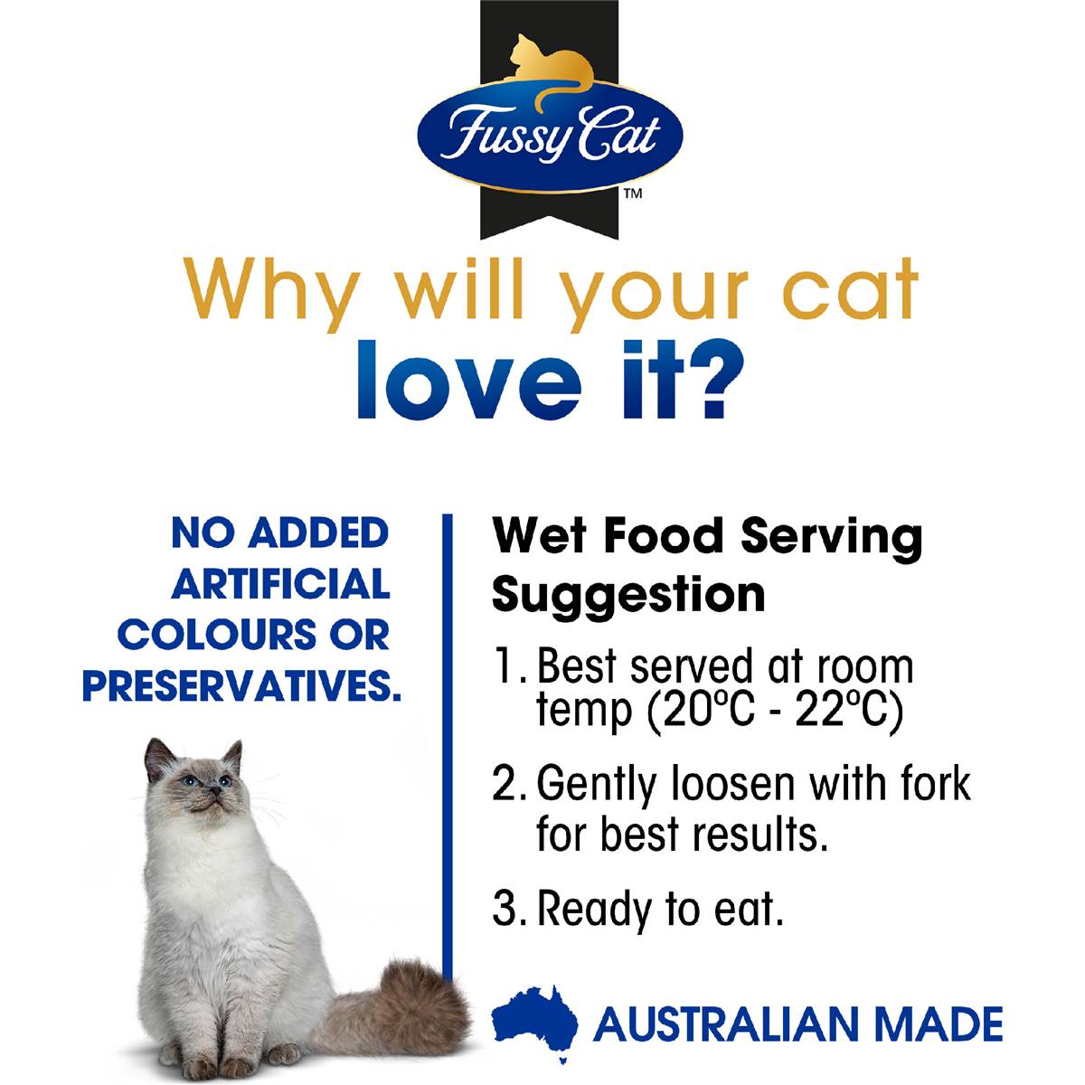 Fussy Cat Grain Free Adult Wet Cat Food Pate & Pieces 80g X12 Pack Woolworths