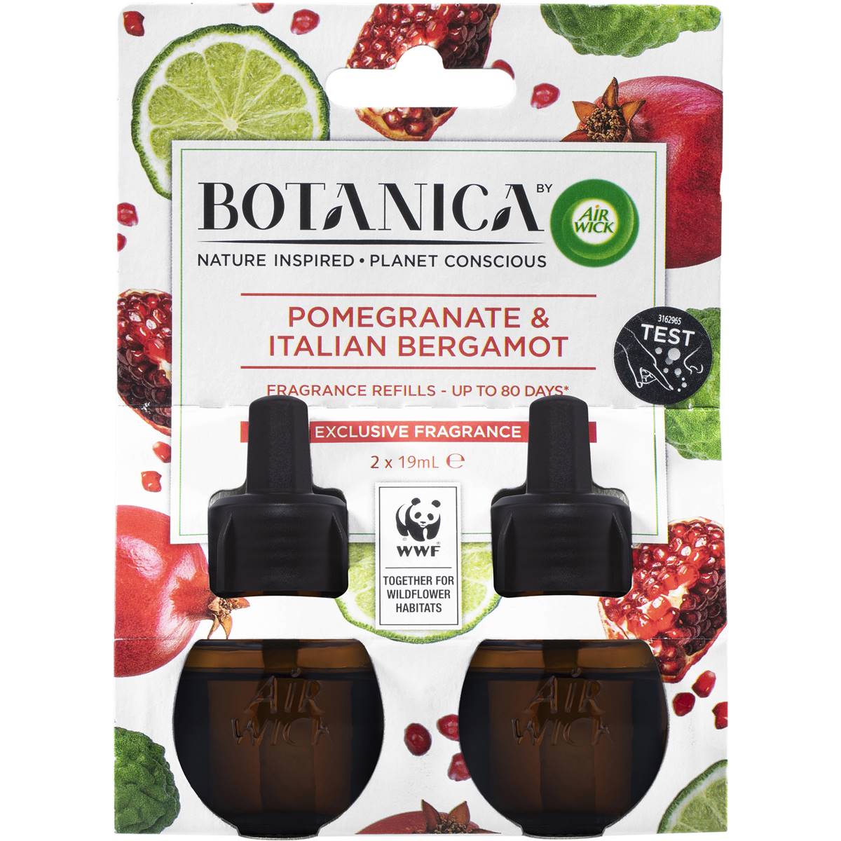 Botanica Pomegranate & Italian Bergamot Refills Twin Refills