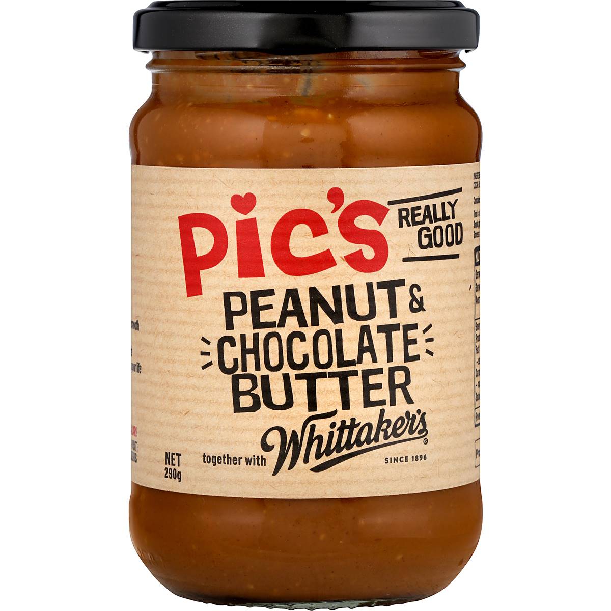 Pic's Peanut & Chocolate Butter 290g Woolworths