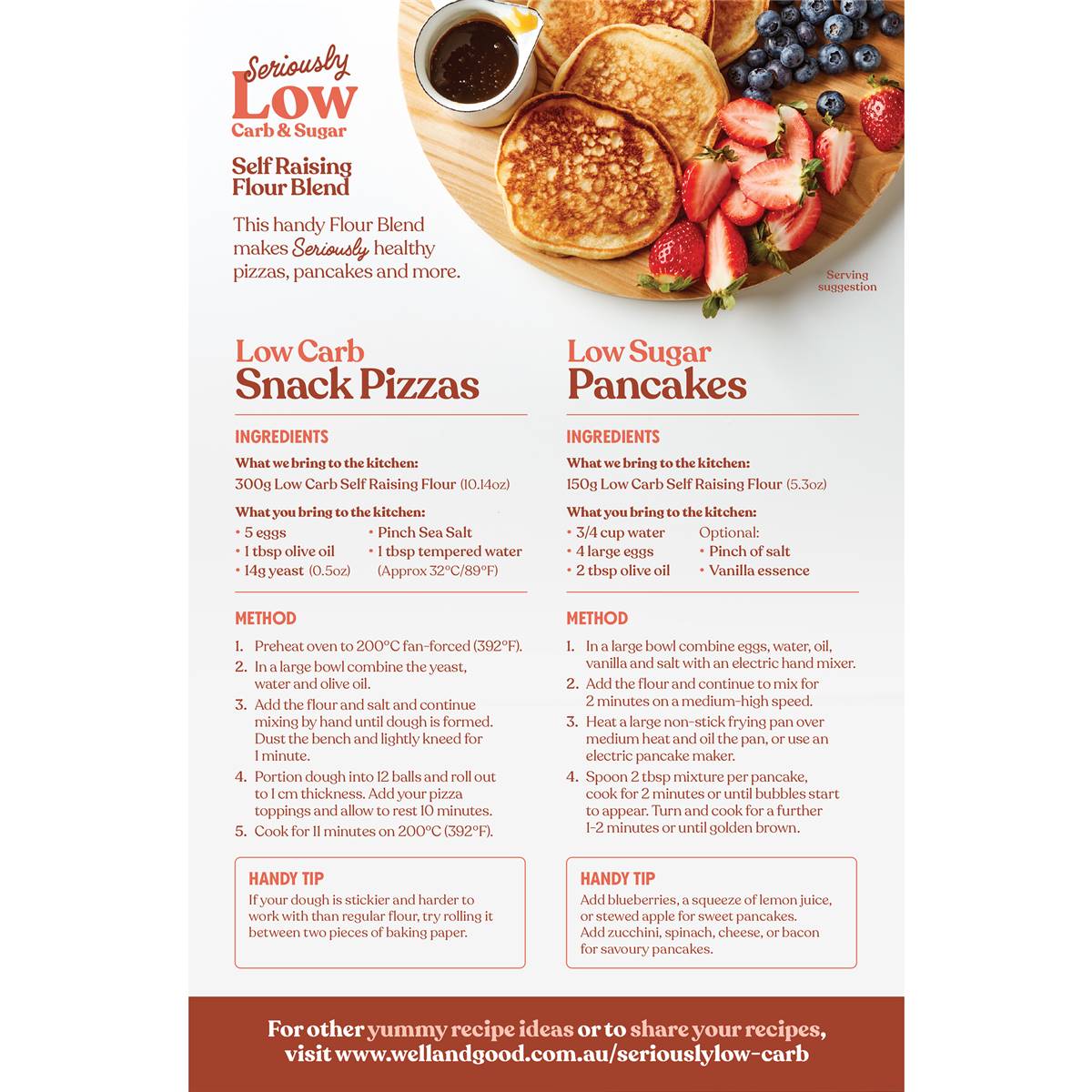 Seriously Low Carb Self Raising Flour 300g Woolworths