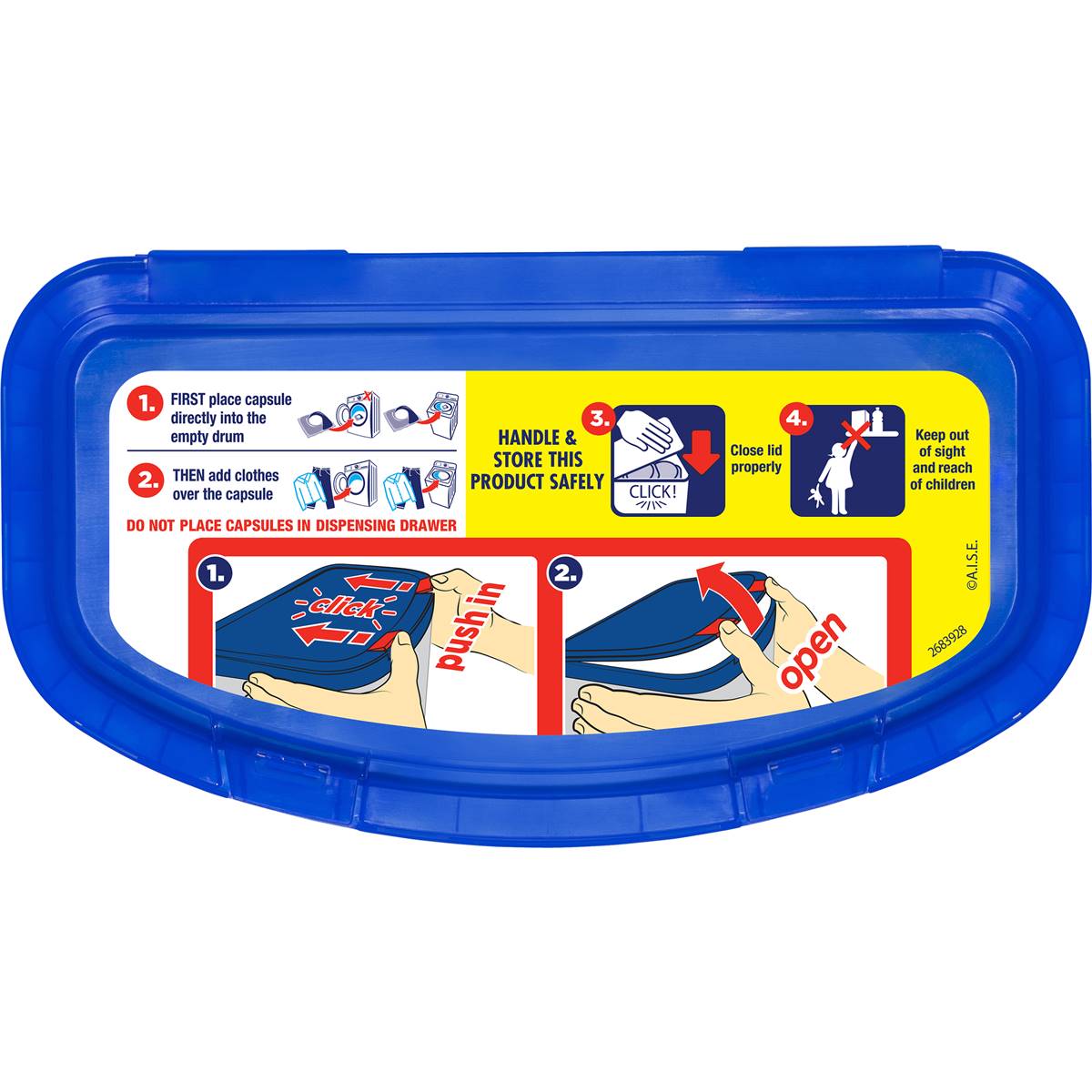 Cold Power Advanced Clean Laundry Capsules Washing Detergent 18 Pack Woolworths