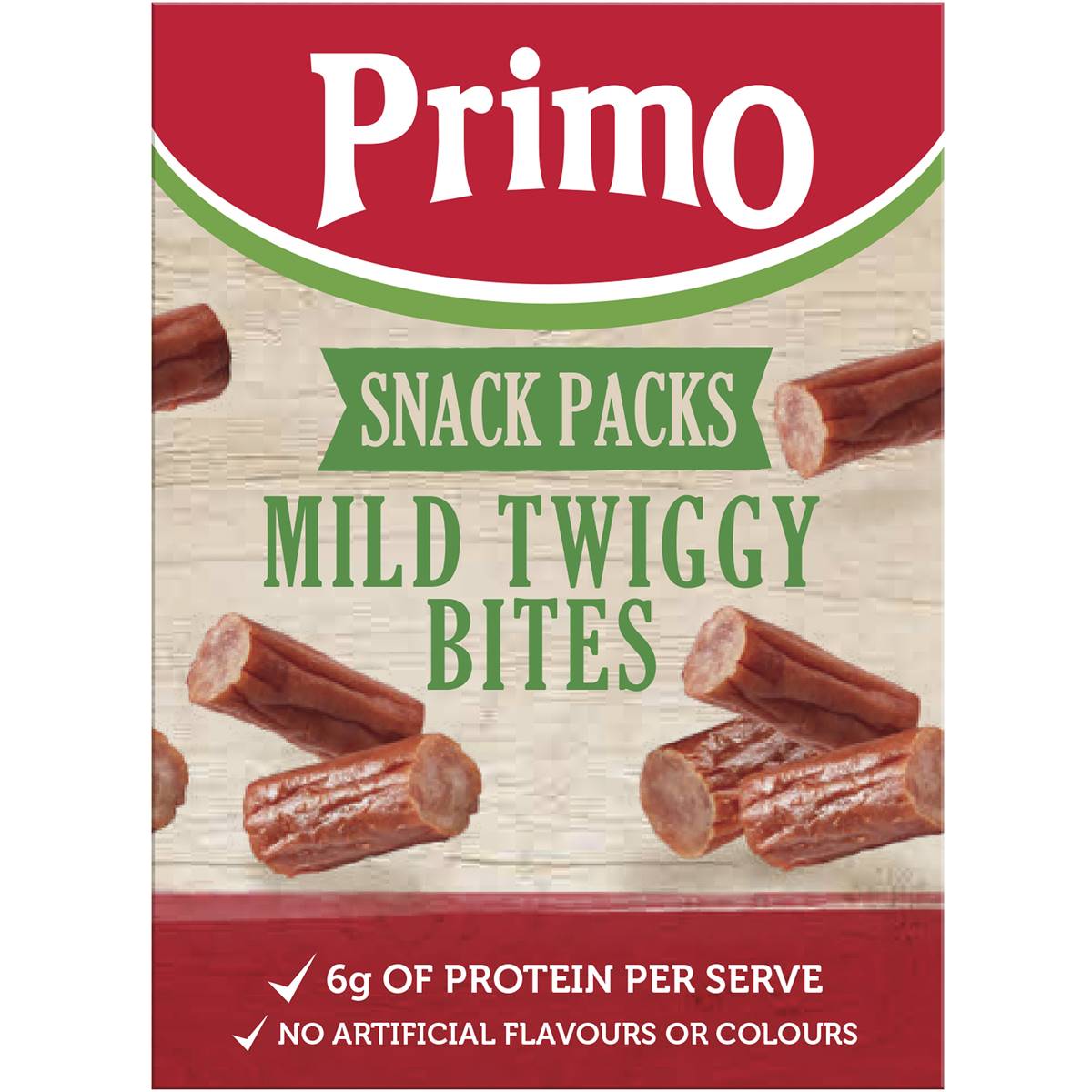 Primo Snack Packs Mild Twiggy Bites 4 Pack Woolworths