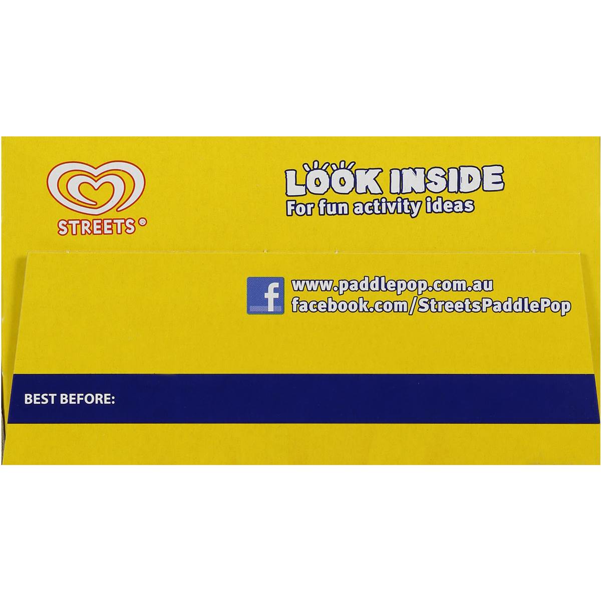 streets paddle pop banana 10pk 680ml woolworths