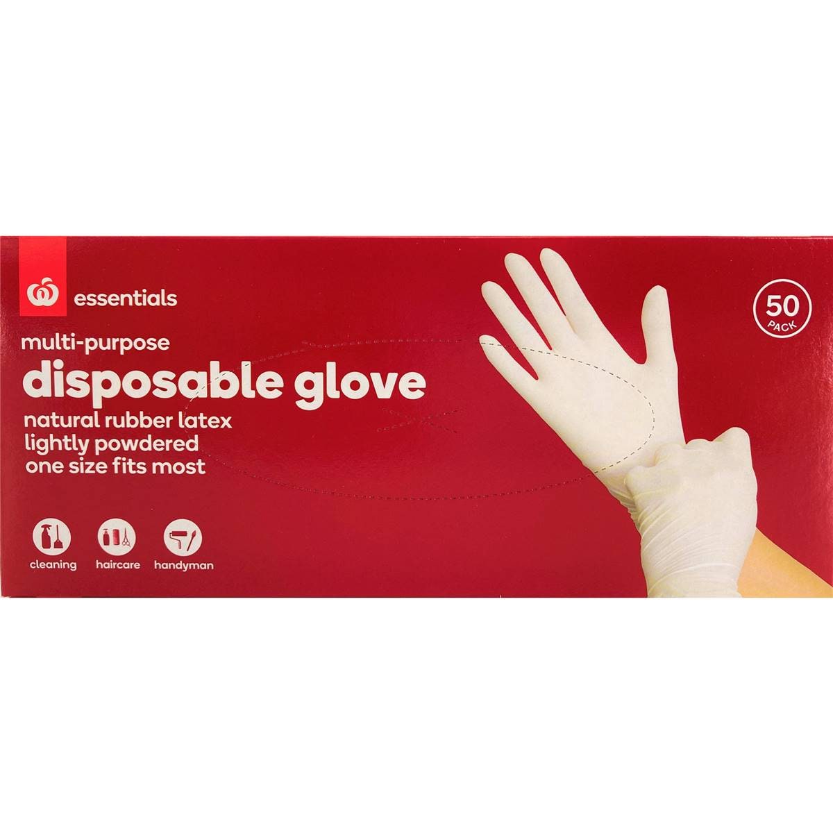 Essentials Multipurpose Disposable Gloves 50 Pack Woolworths