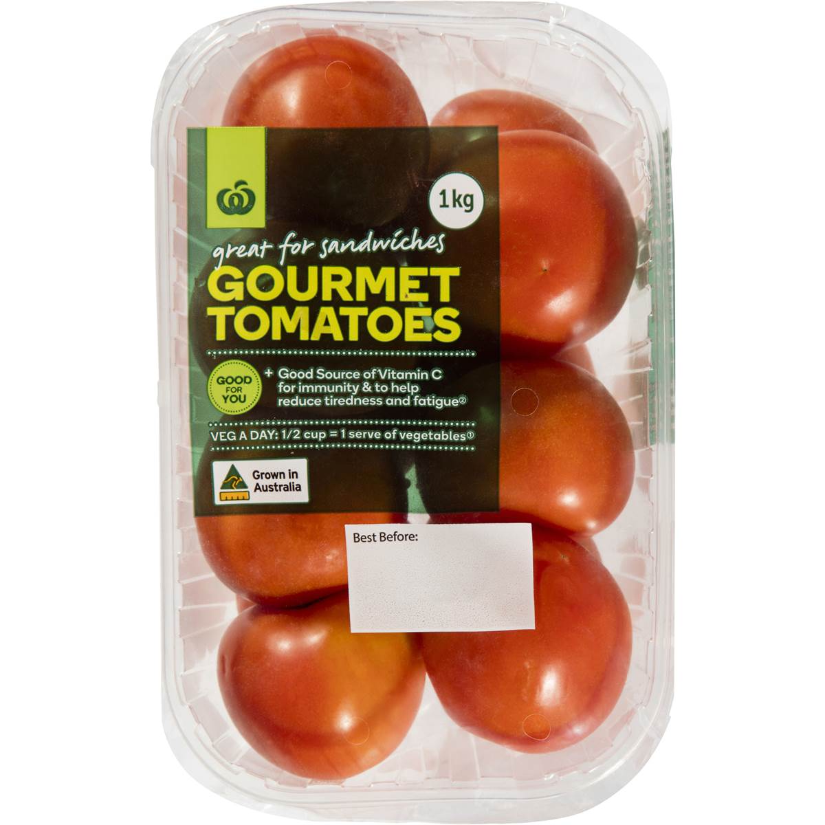 Woolworths Gourmet Tomato 1kg Woolworths