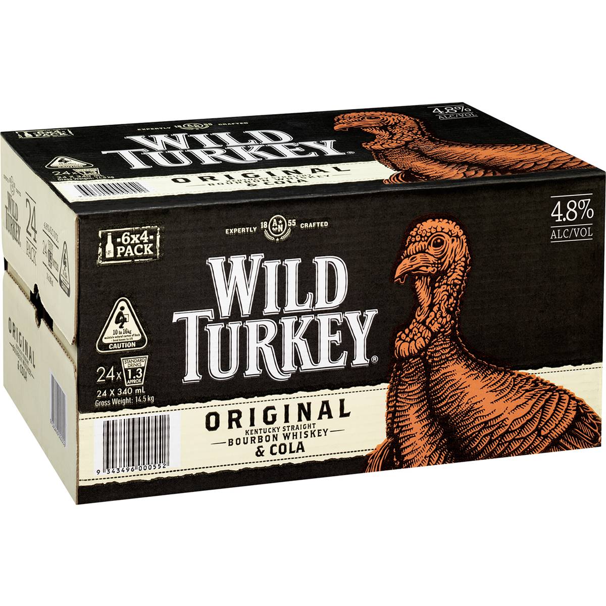 Wild Turkey Bourbon & Cola Bottles