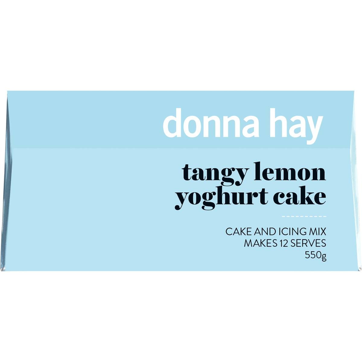 Donna Hay Tangy Lemon Yoghurt Cake 500g Woolworths