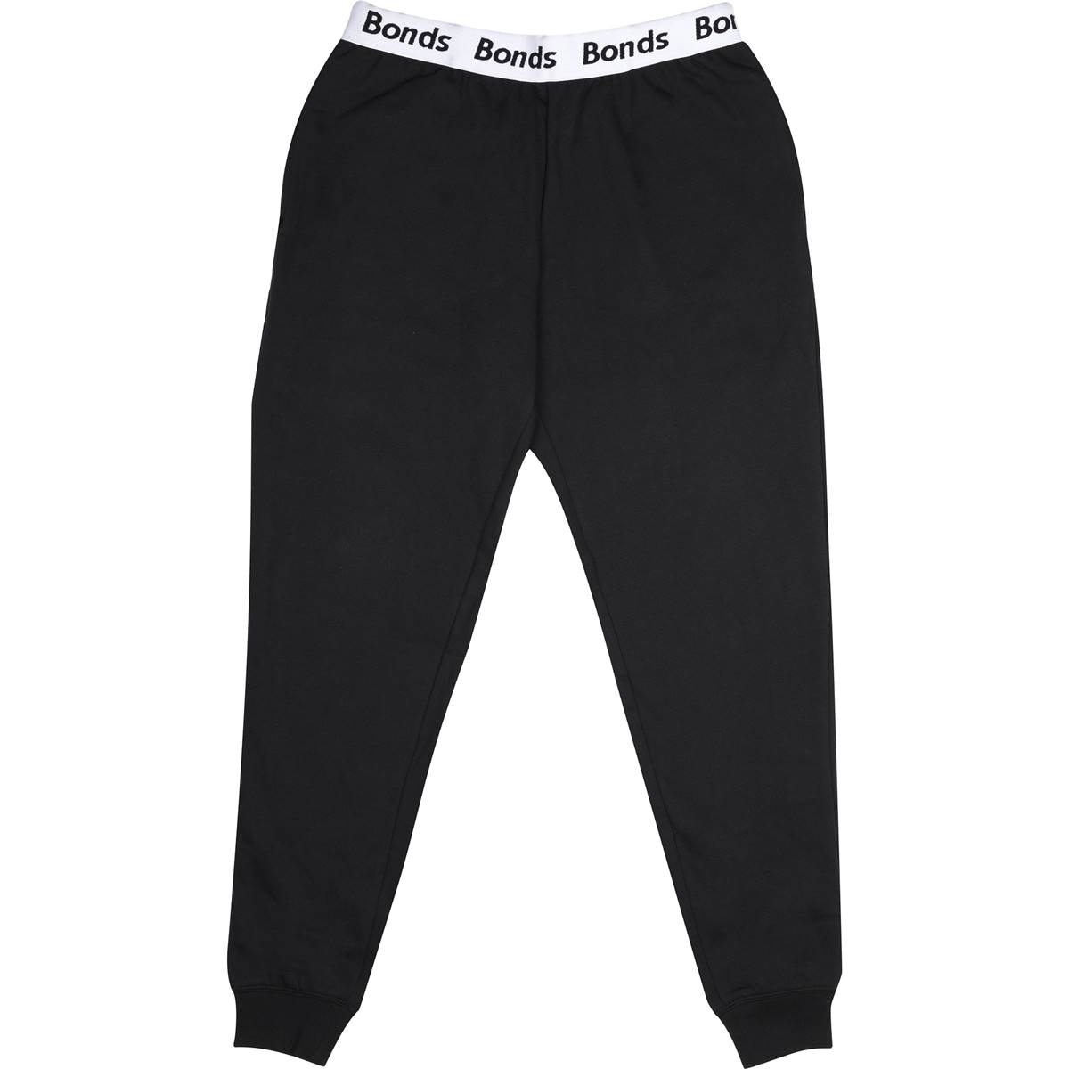 Bonds Women's Essentials Fleece Skinny Trackie Large Black Each ...