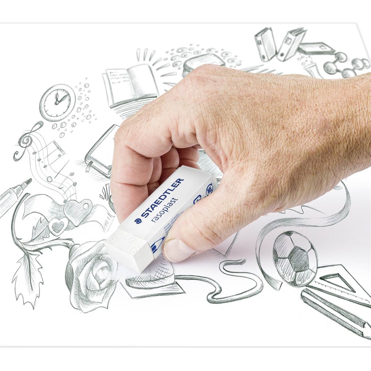 Staedtler Rasoplast Erasers 2 Pack Woolworths