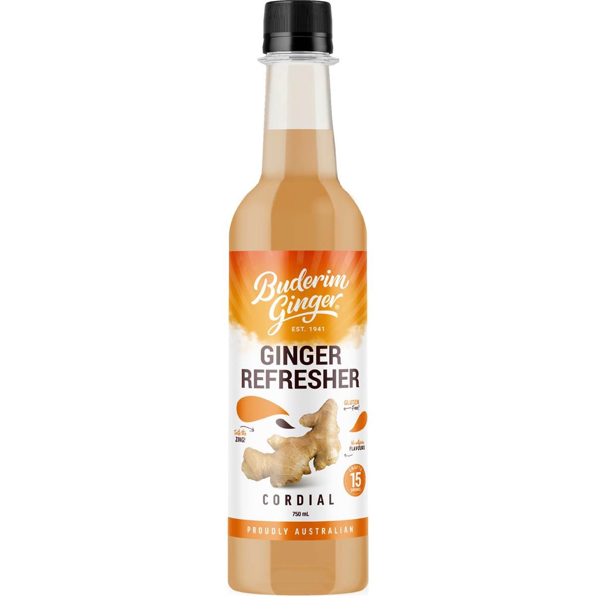 Buderim Ginger Cordial 750ml Woolworths