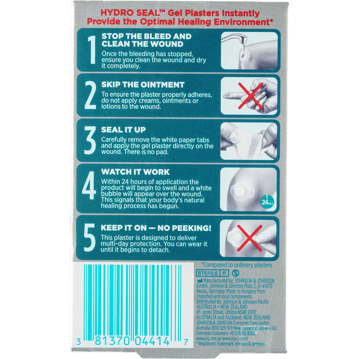 Bandaid Advanced Healing Regular Plasters 10 Pack Woolworths