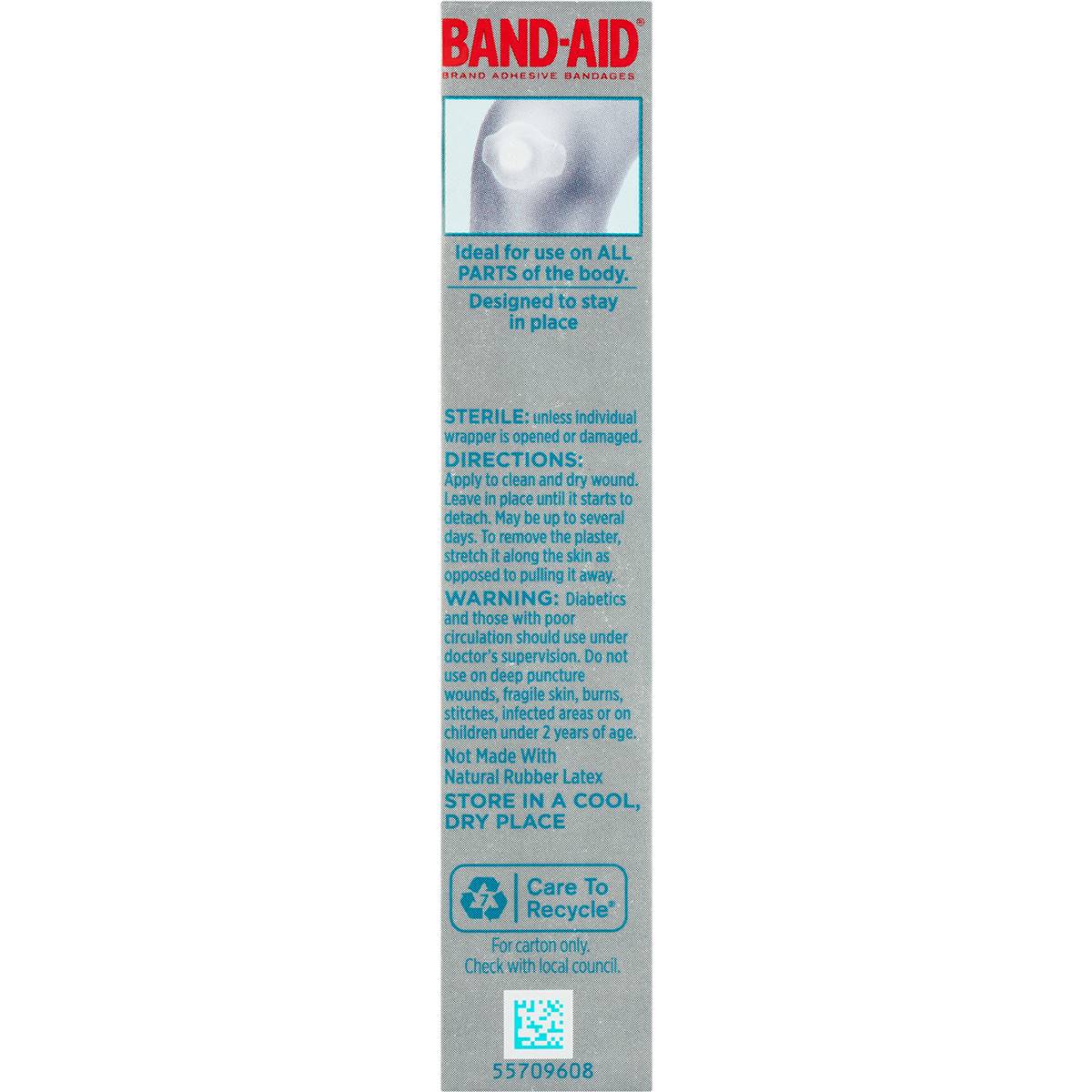 Bandaid Advanced Healing Regular Plasters 10 Pack Woolworths