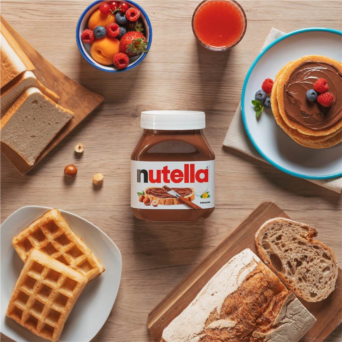 Nutella Hazelnut Chocolate Spread 750g Woolworths