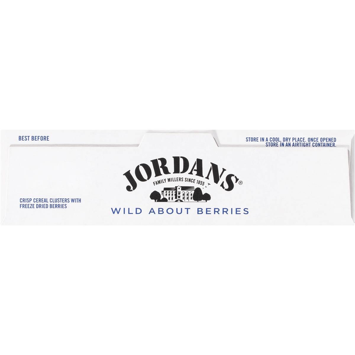 Jordans Crispy Oat Clusters Wild About Berries 500g Woolworths
