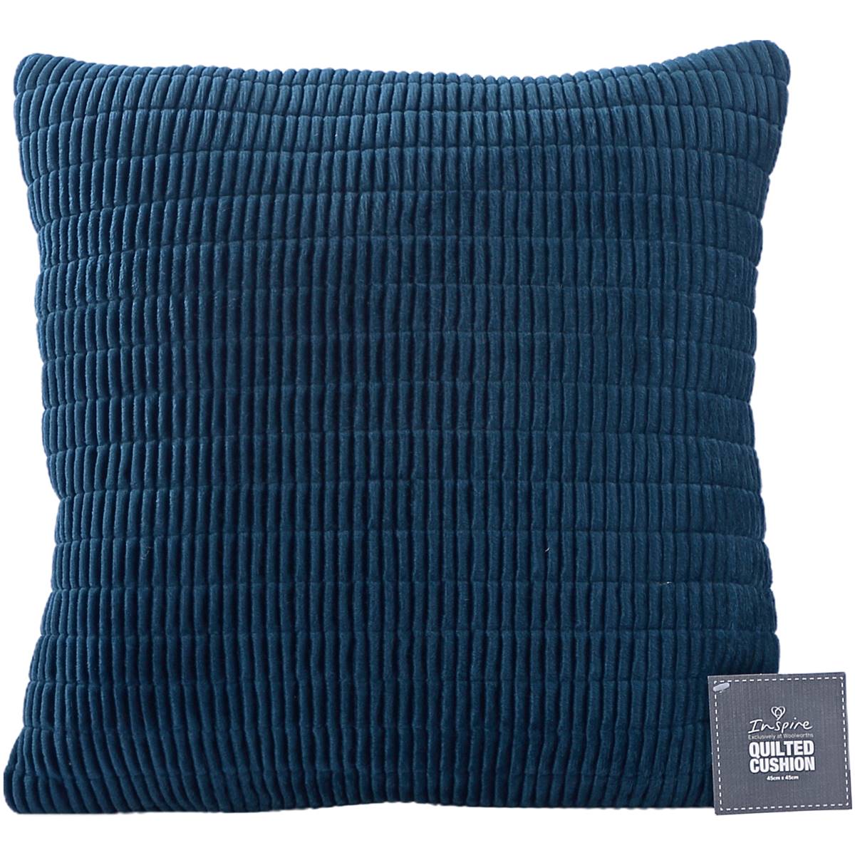 Inspire Cushion Quilted Each Woolworths