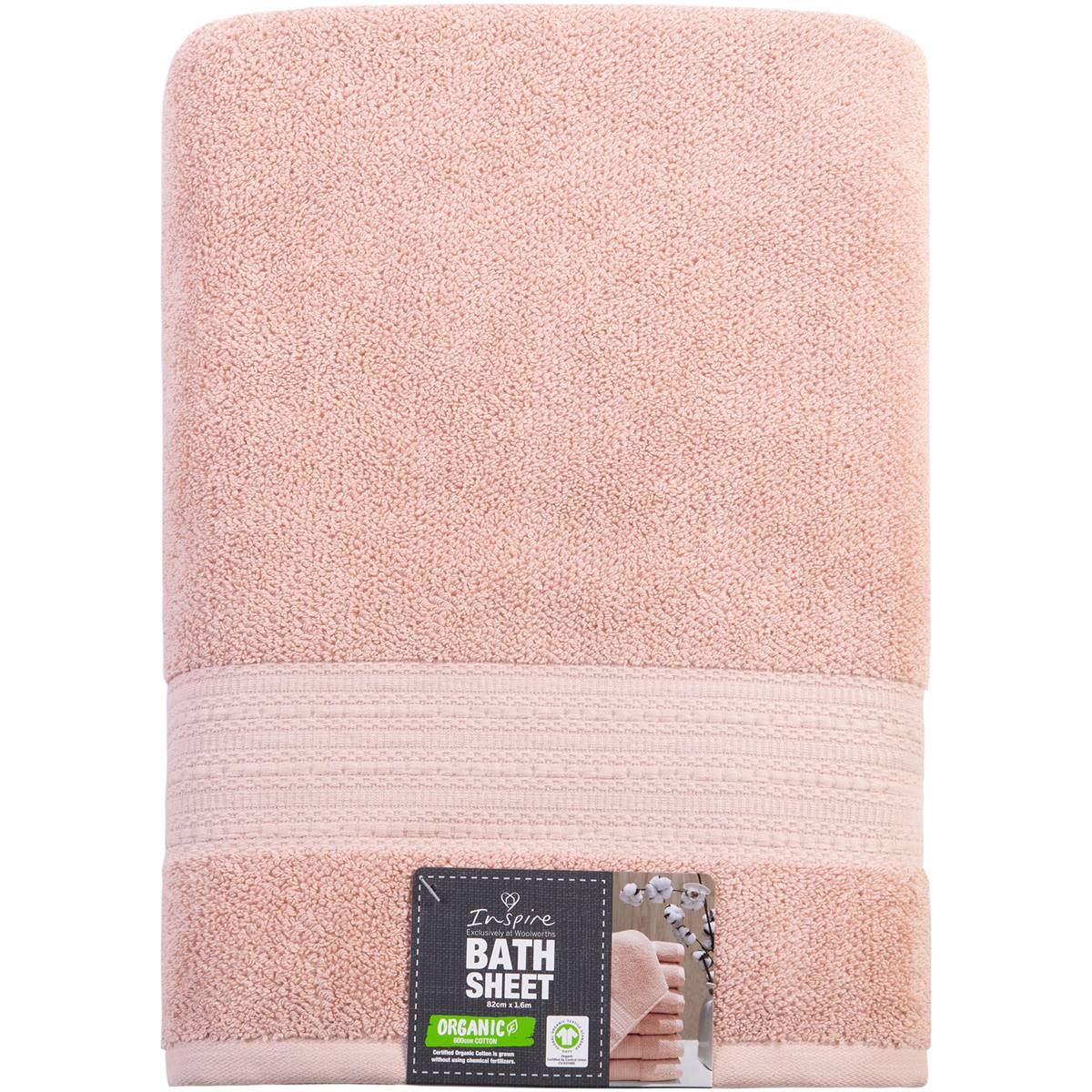 Inspire Organic Cotton Bath Sheet 