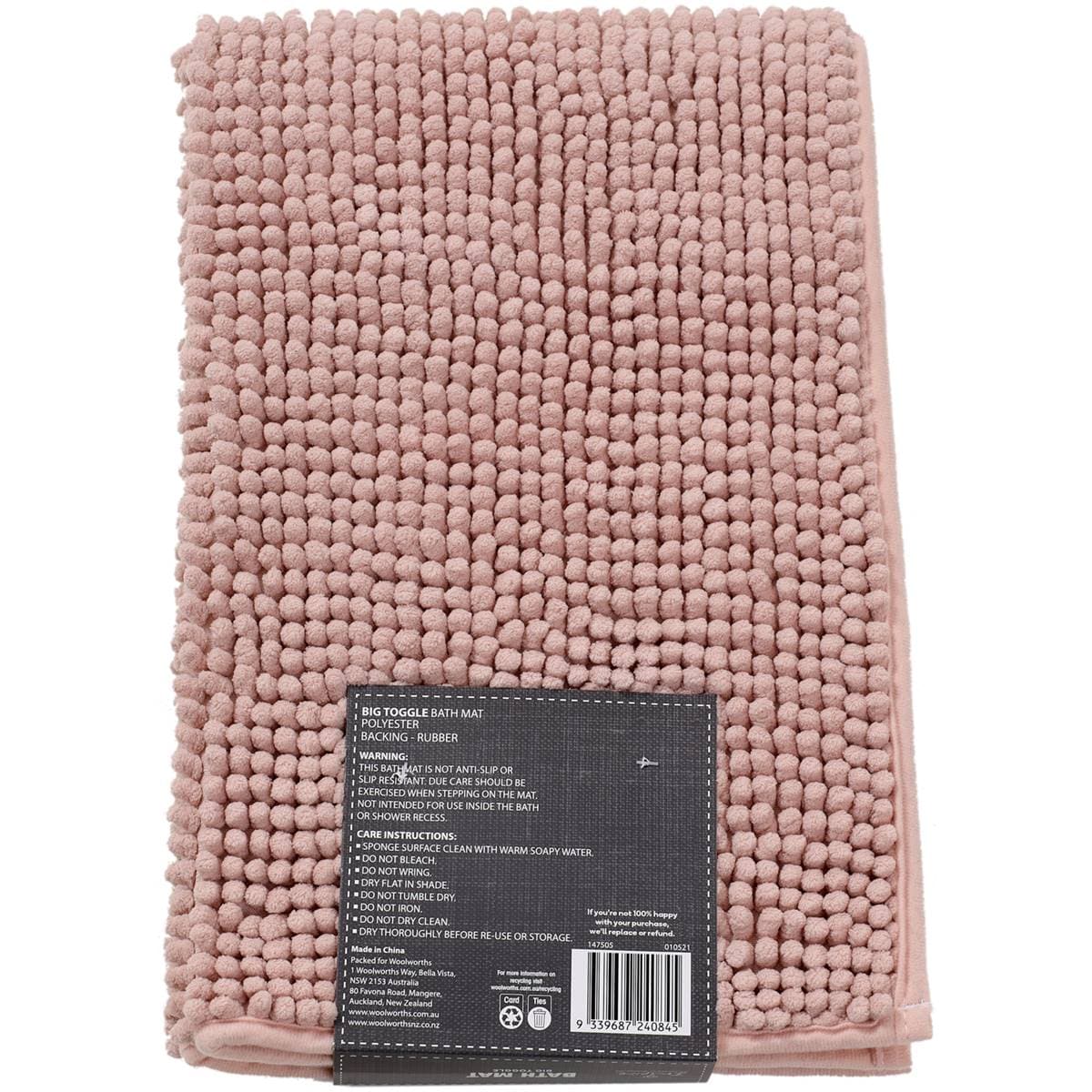 Inspire Big Toggle Bath Mat Each Woolworths
