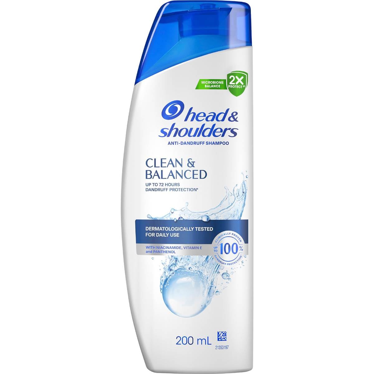 Head & Shoulders Clean & Balanced Anti Dandruff Shampoo 200mL