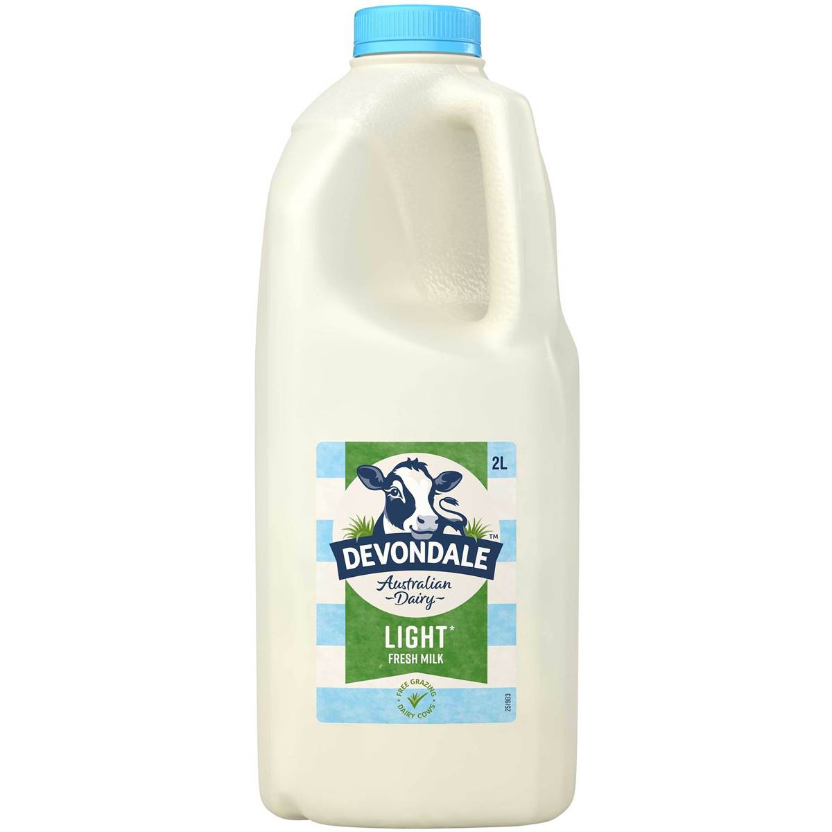 Devondale Fresh Light Milk 2l | Woolworths