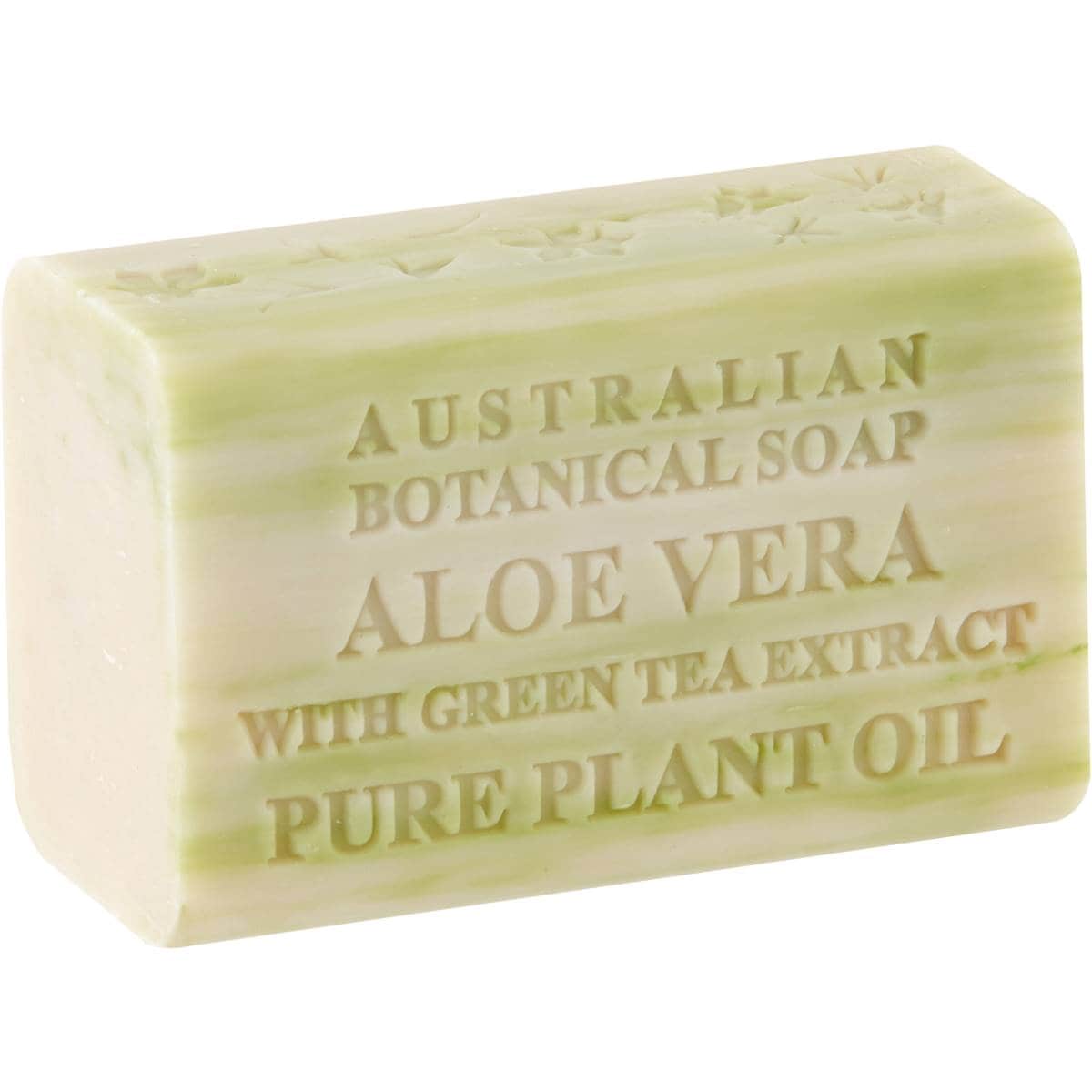 Australian Botanical Soap Aloe Vera With Green Tea Extract Each