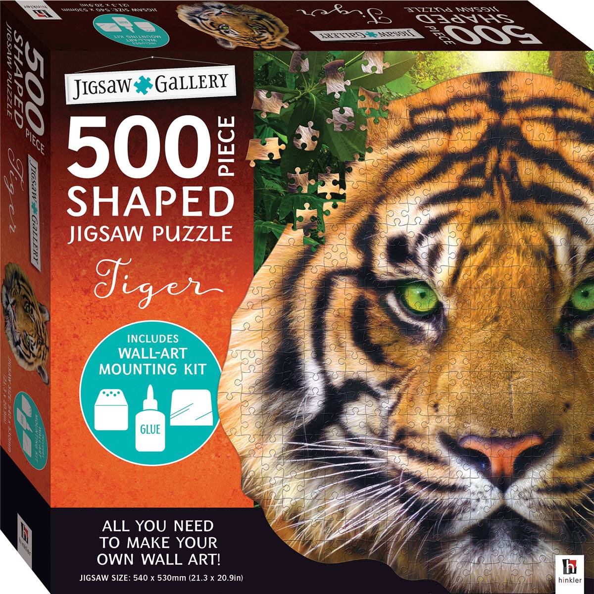 Jigsaw Gallery Shaped Jigsaw Puzzle Assorted Each Woolworths