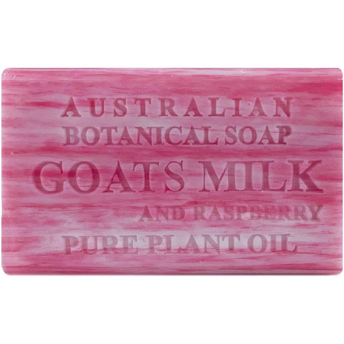 Australian Botanical Soap Goats Milk & Raspberry each