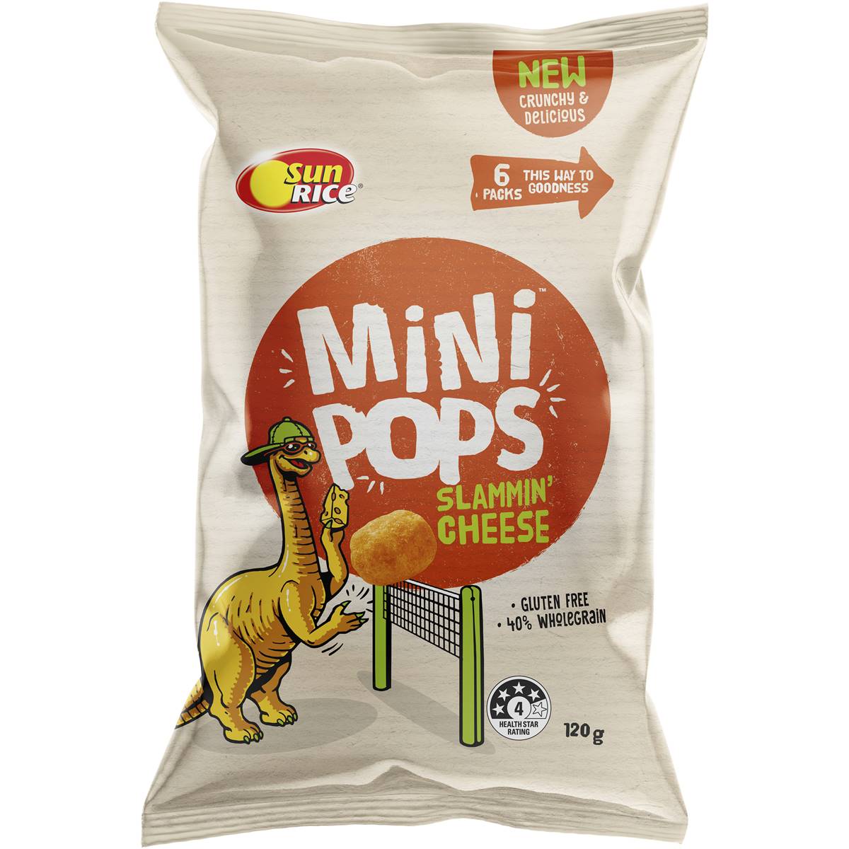 Sunrice Mini Pops Slammin Cheese Slammin' Cheese