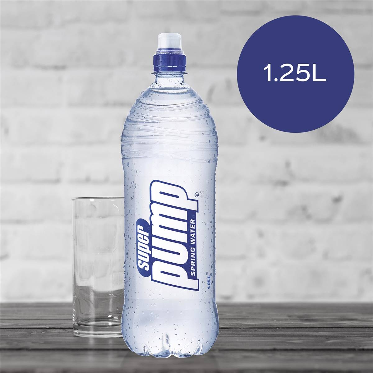 Pump Spring Water Bottle 1.25l | Woolworths