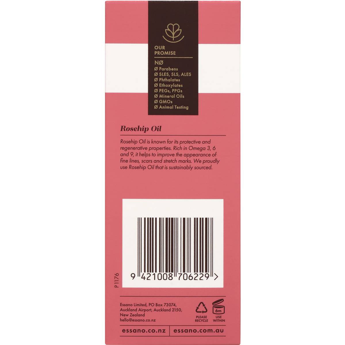 Essano Hydrating Rosehip Treat Your Skin Pack Each | Woolworths