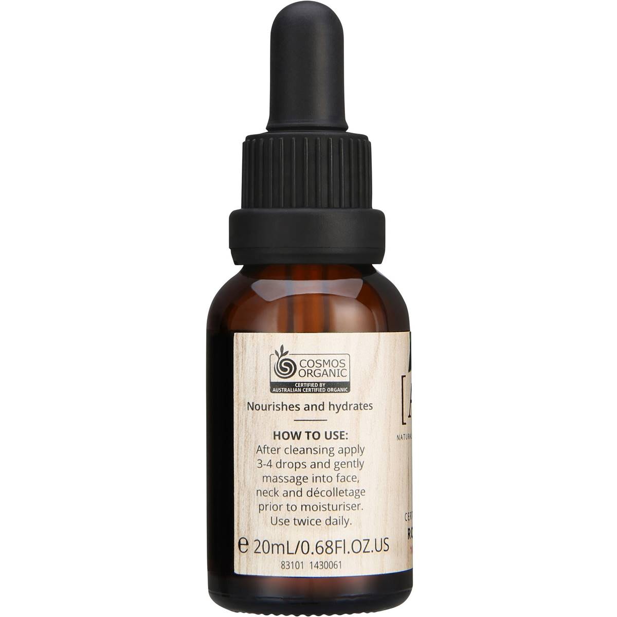 Akin Certified Organic Rosehip Oil 20mL | Woolworths