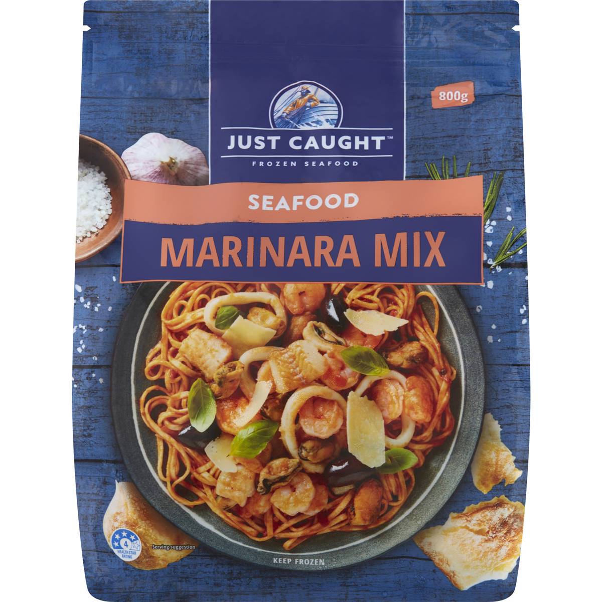 Just Caught Seafood Marinara Mix 800g Woolworths