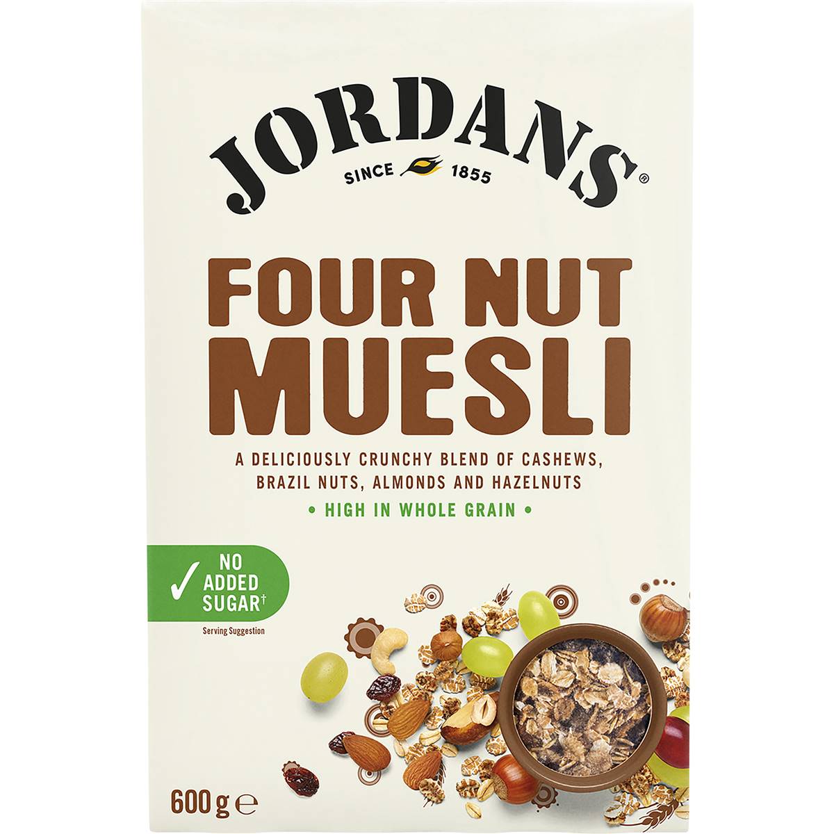 Jordans Four Nut Muesli 600g Woolworths