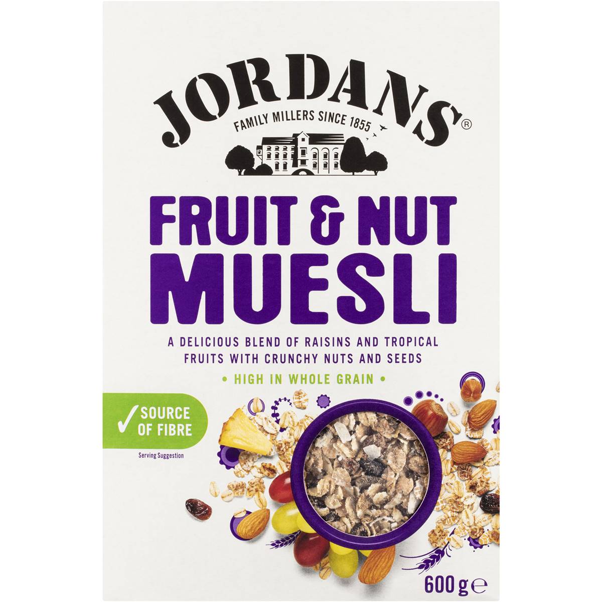 Jordans Fruit & Nut Muesli 600g Woolworths