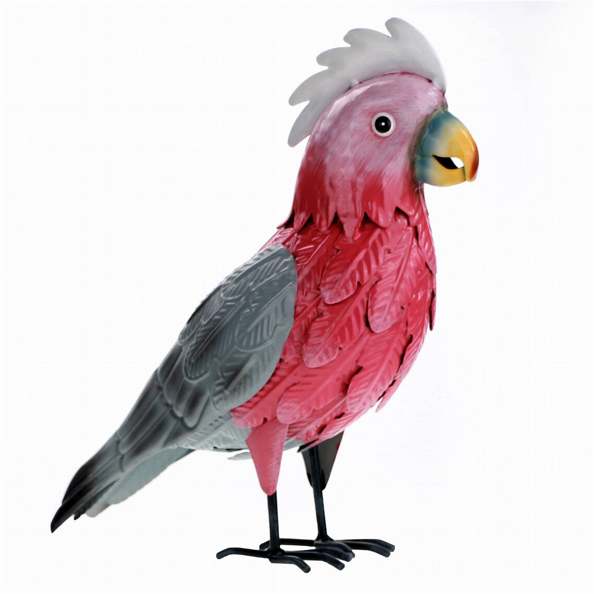 Green Gardener Metal Bird Decoration Galah