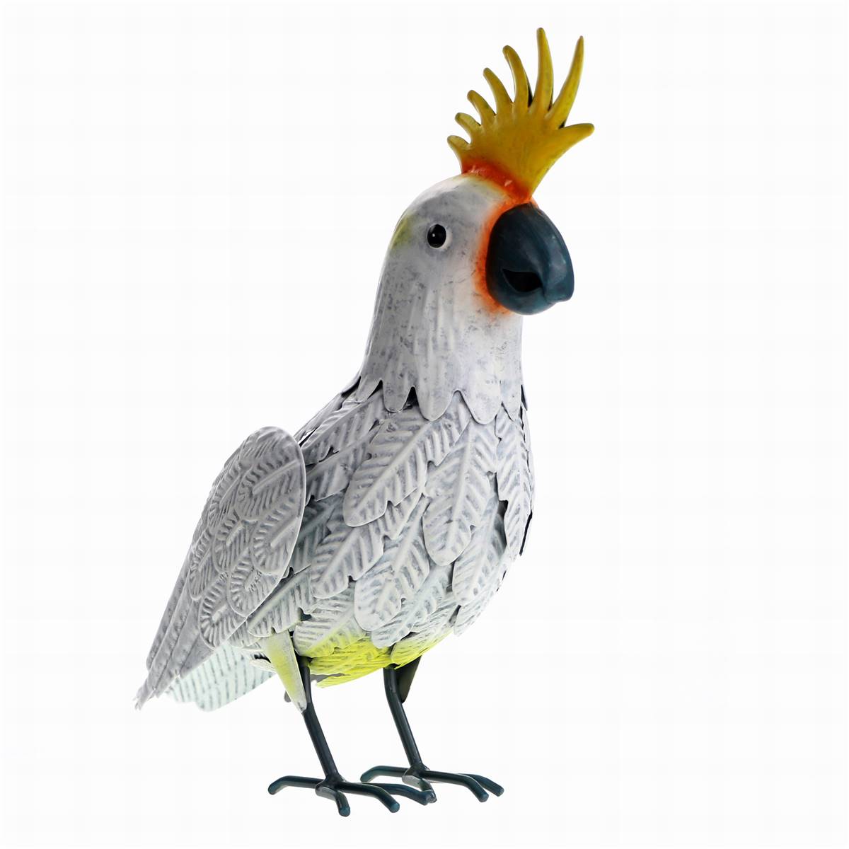 Green Gardener Metal Bird Decoration Cockatoo