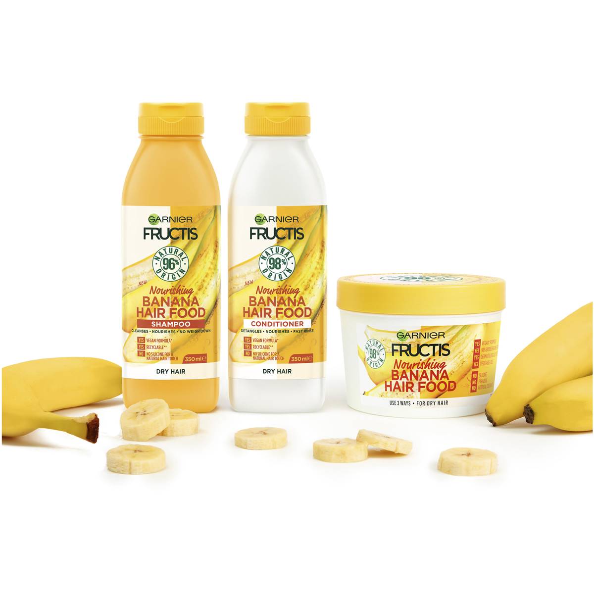 Garnier Fructis Hair Food Banana Shampoo 350ml Woolworths