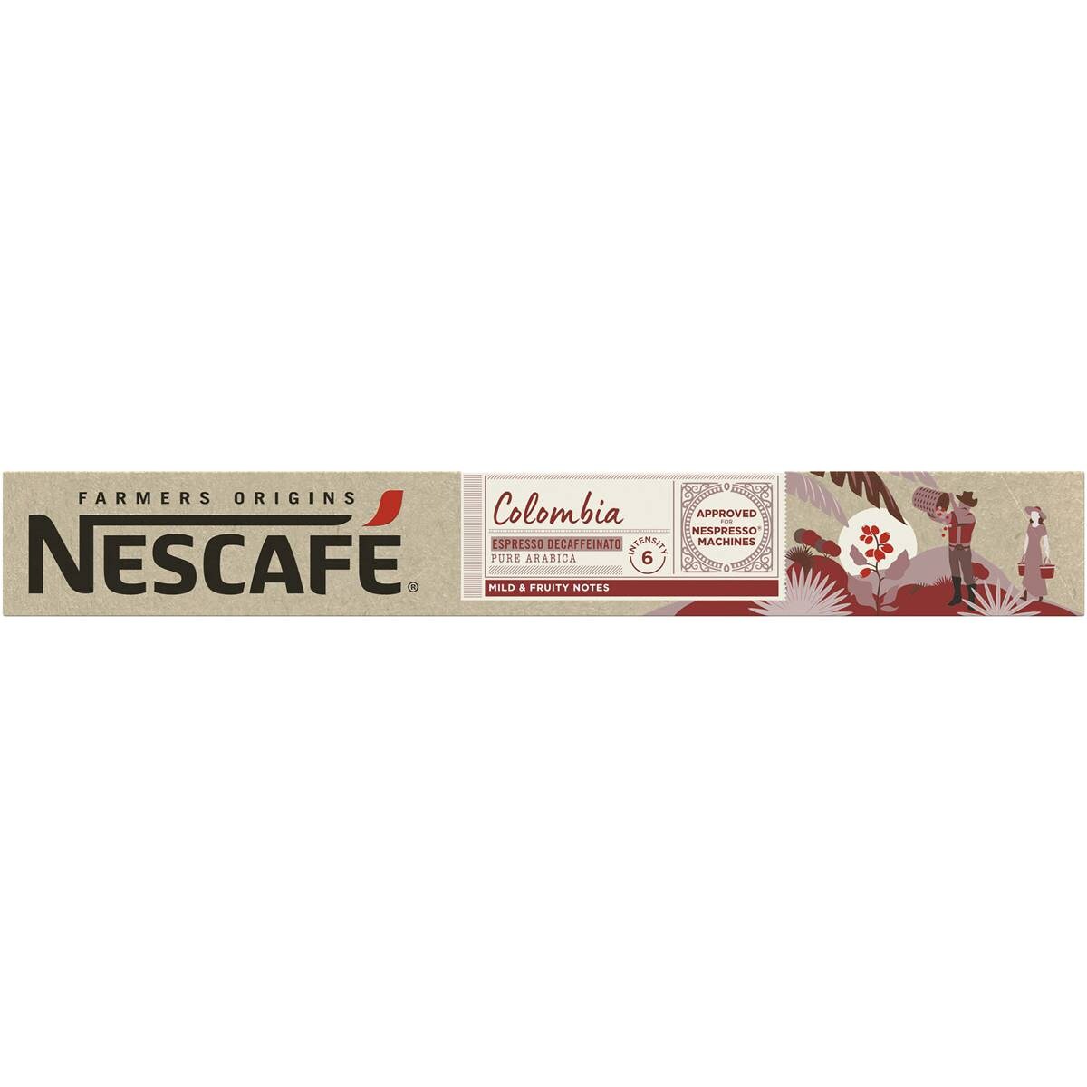Nescafe Colombia Decaf Farmers Origins Nespresso Approved Coffee Pods