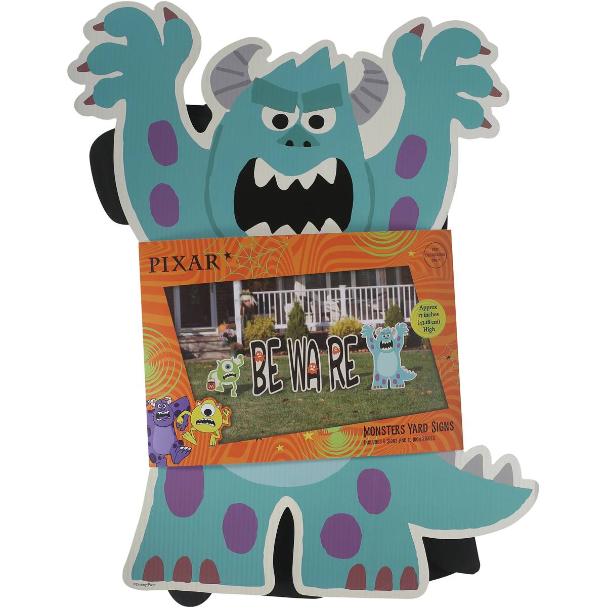 Halloween Pixar Monsters Halloween Yard Decor Set