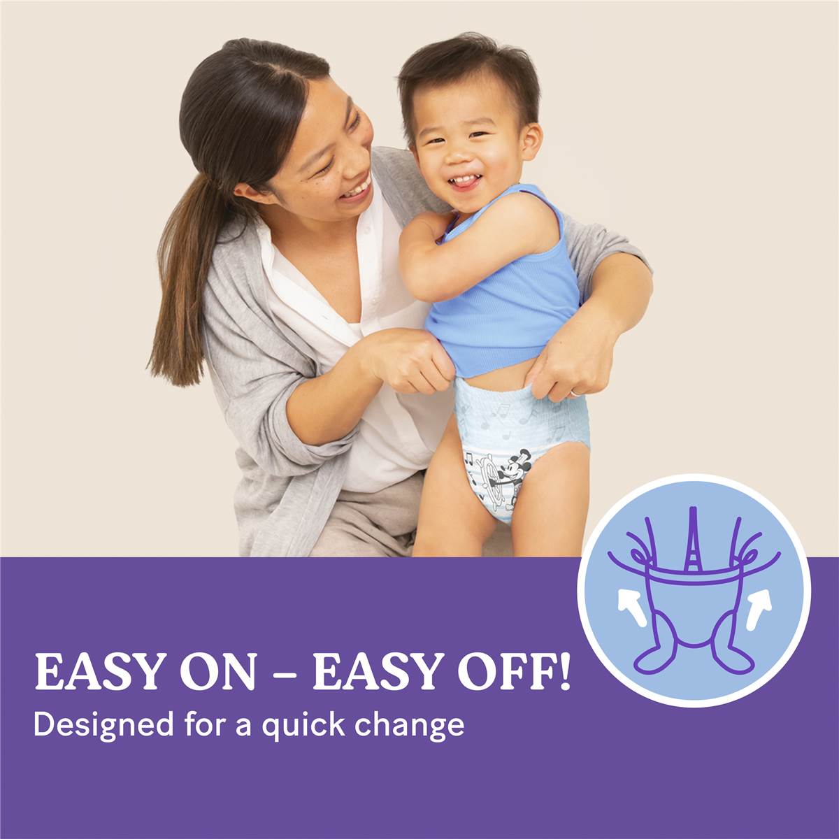 Huggies Ultra Dry Nappy Pants Boys Size 5 (1217kg) 54 Pack Woolworths