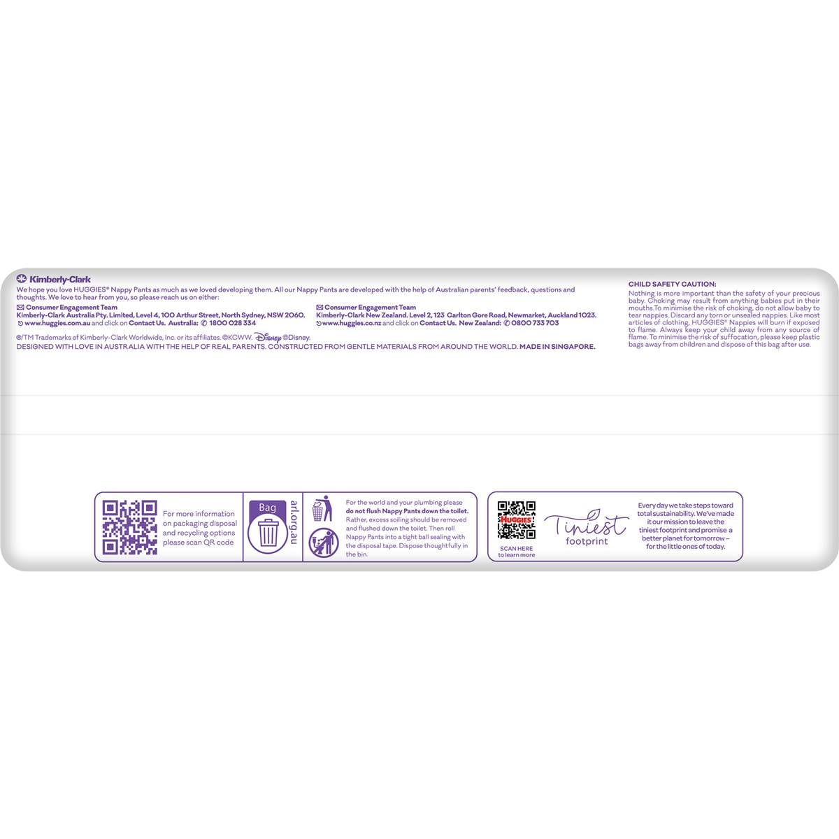 Huggies Ultra Dry Nappy Pants Boys Size 5 (1217kg) 54 Pack Woolworths