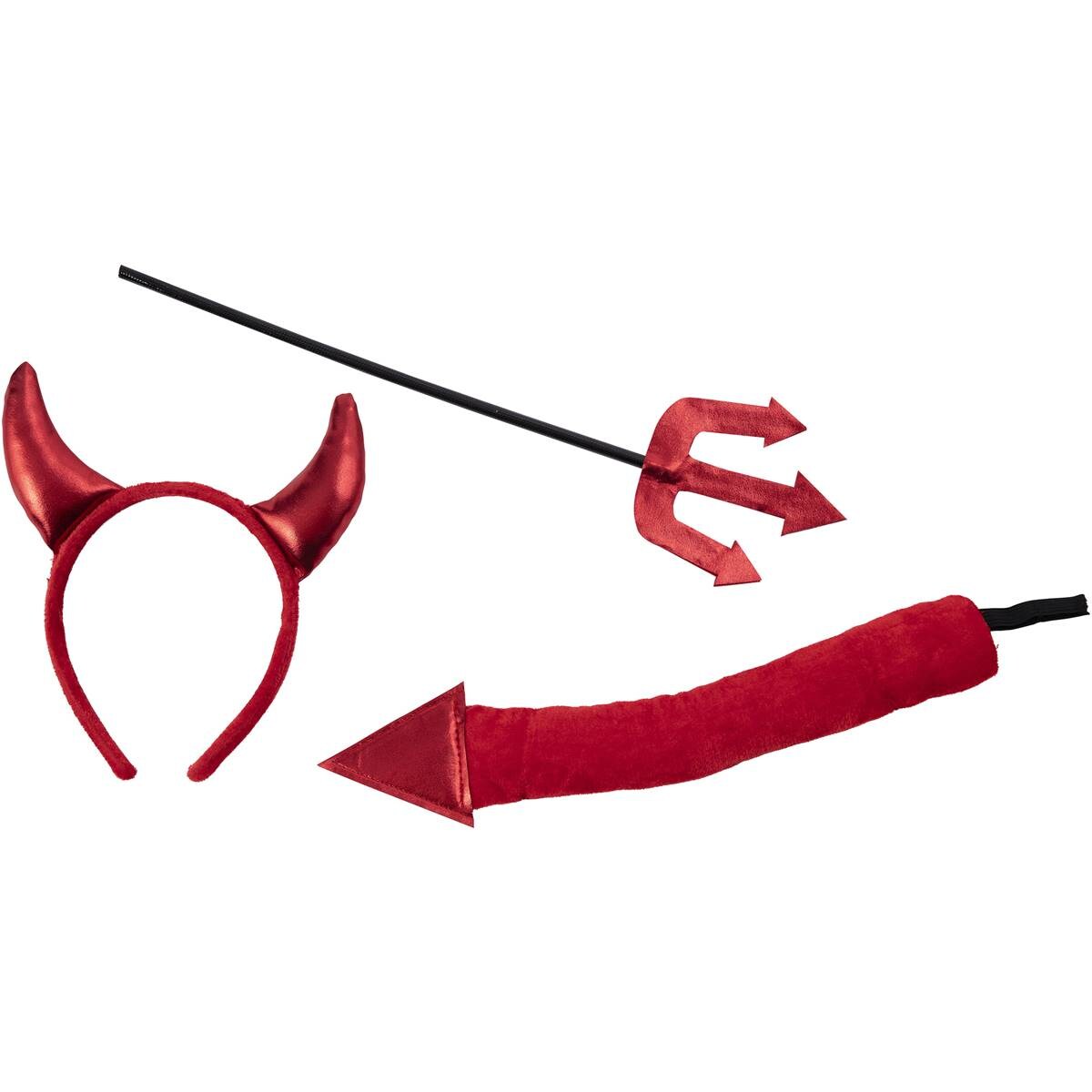 Halloween Devil Dress Up Kit Each Woolworths