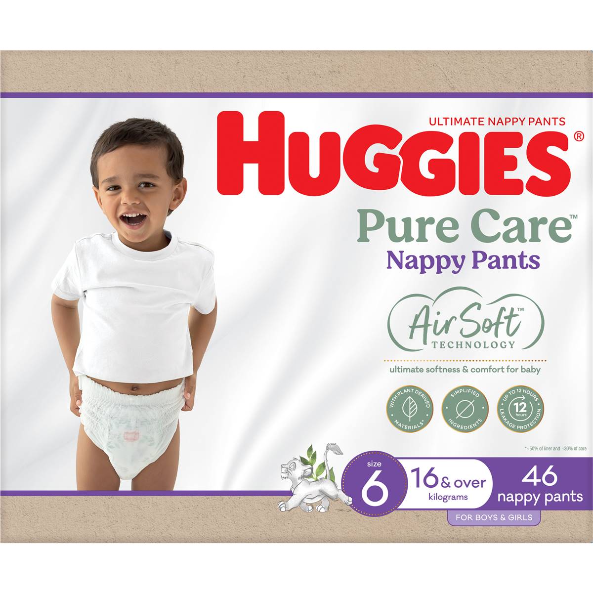 Huggies Ultimate Nappy Pants Size 6 (15kg & Over) 46 Pack Woolworths